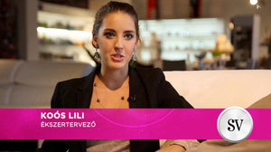 Interview on channel TV2 in the “Stílus Vadász” show. 2013 October