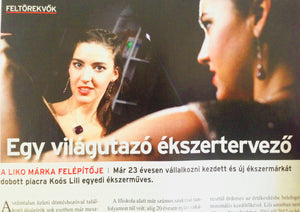 Interview in Figyelő magazin „Feltörekvő” section 2015