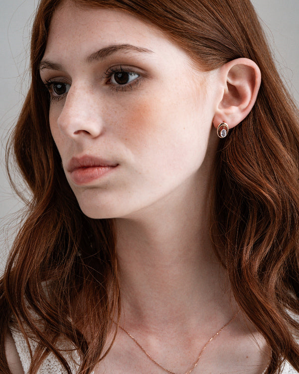 Ovaler Ohrring Essential Woman