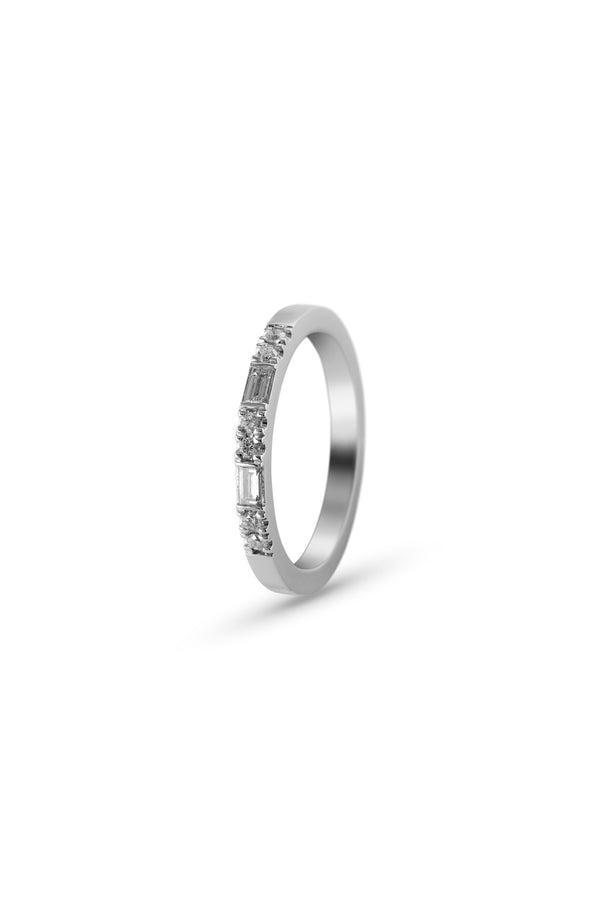 Deco Eternity Ring Whisper