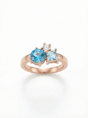 Azure Trilogy Ring