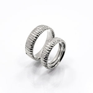 Iver rustik wedding ring