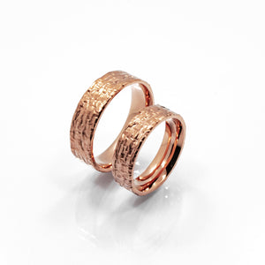 Jary rustik wedding ring