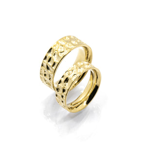 Ketil rustik wedding ring