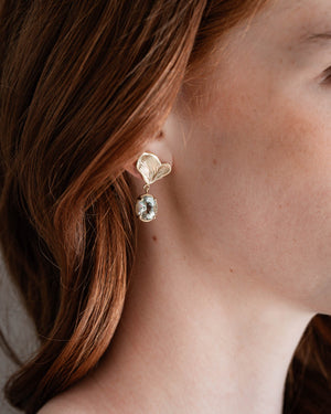 Marea Prasiolit Earrings