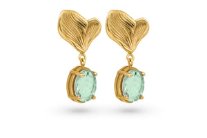 Marea Prasiolit Earrings