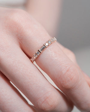 Deco Symphony Eternity Ring