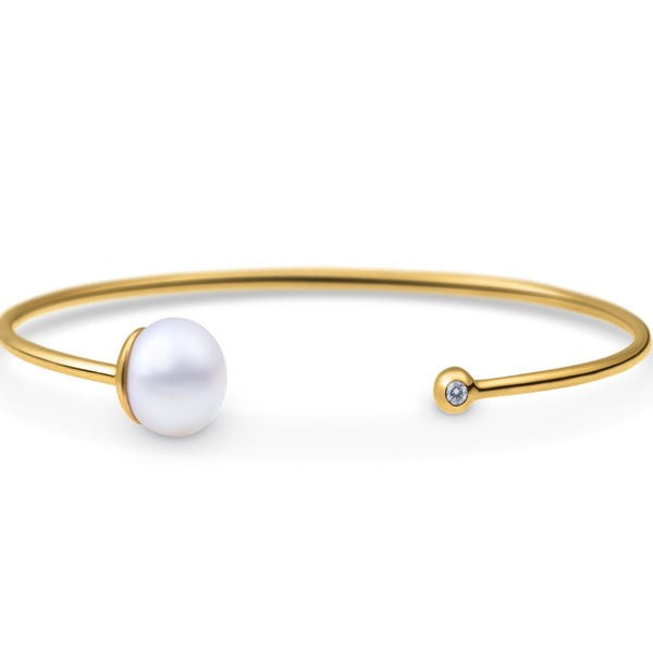 Océane Pearl Open Cuff 