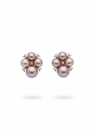 Ocean Bloom Pearl Ohrring