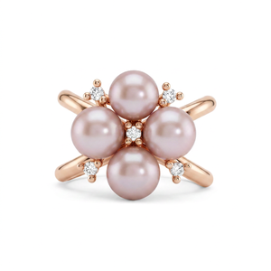 Oceane Bloom Pearl ring