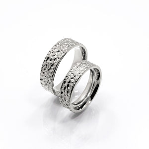 Tait rustik wedding ring