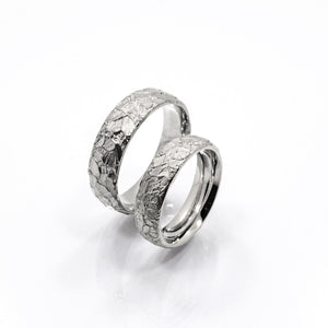 Viggo rustik wedding ring