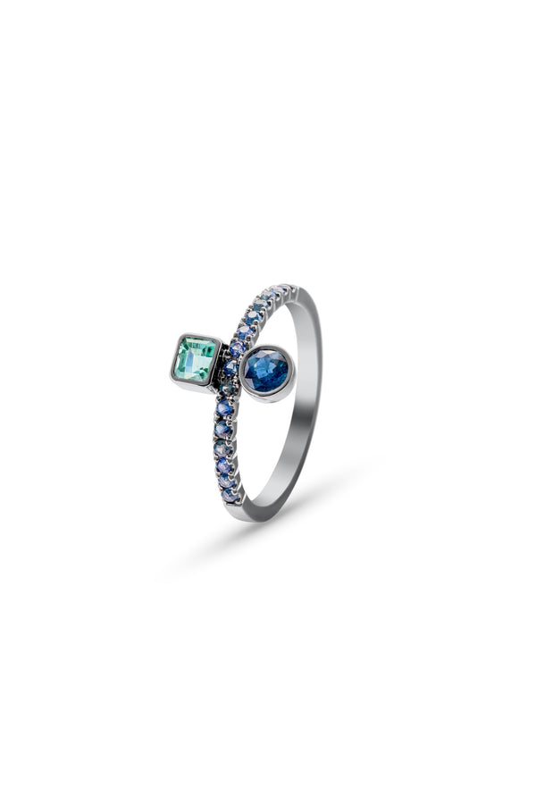 Deco double ring