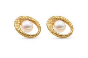 Pearl earrings Océane