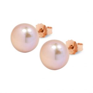 Bubble Pearl Stud Earrings